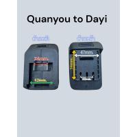 ราคา Adaptor Quanyou to Makita จีน แปลงแบตเตอรี่อุปกรณ์ช่างไร้สาย ใช้ได้กับสินค้าMakita จีน เท่านั้น (24798799393)