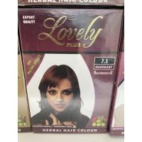 ราคา Lovely Plus herbal hair color เฮนน่าเลิฟรี่ ย้อมผม 1กล่อง5ซอง (10225062003)