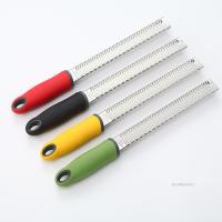 ราคา Lemon Zester Cheese Grater strong มะนาว zester ที่มีมุมที่สมบูรณ์แบบสำหรับส้มพาร์เมซานชีสกระเทียม BF TH (24388193751)