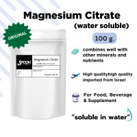 ราคา Magnesium Citrate แมกนีเซียม ซิเตรต 1 kg เกรดอาหาร (24268658061)