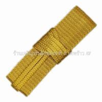 ราคา รัดประคตคาดเอว สายรัดเอว เกรดA สีพระราชทาน สำหรับใส่คาดเอว รัดประคต ประคต ที่รัดเอว ประคตเอว ประคตรัดเอว สายประคต ผ้าไตร ผ้าไตรจีวร (23663640602)
