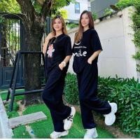 ราคา ชุดเซ็ตขาจั้ม 999 99 1เสื้อ กางเกงขายาวผ้าเวฟเว็บ ผู้หญิงผู้ชายใส่ได้ ฟรีไซด์ อกหน้าผ้า48 เอว25 40 ยาว40 Clothing Lady Women (23122331069)