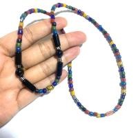 ราคา ช้างกระบี่เส้นที่90 สร้อยคอพระ ลูกปัดหินโบราณ โชว์หัว1เม็ด ลูกปัดโบราณ ลูกปัดโบราน ยาว22นิ้ว (3790764309)