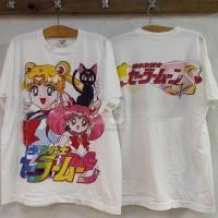 ราคา HOT SAILOR MOON เซเลอร์มูน เสื้อวินเทจ เสื้อลายการ์ตูน ญี่ปุ่น 23 vintage shirt เสื้อยืดผู้ชาย S 5XL (24503609244)