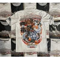 ราคา Natthanon 2024 เบนซ์ณัฐนนท์แบรนด์เนม เสื้อยืดพิมพ์ลายเสือสำหรับผู้ชายและผู้หญิงผ้าฝ้ายแท้ T shirt (22959255601)