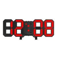 ราคา 3D LED Clock เกรดตัวTop นาฬิกาอิเล็กทรอนิกส์เรืองแสง นาฬิกาติดผนัง นาฬิกาแขวน นาฬิกาดิจิตอล LED ตั้งโต๊ะ หรี่แสงอัตโนมัติ (20372102744)