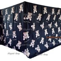 ราคา ผ้าม่านกั้นห้อง ม่านประตู ม่านกันแดด รุ่นไม่มีระบาย ผืนใหญ่เต็มห้อง (19679711663)