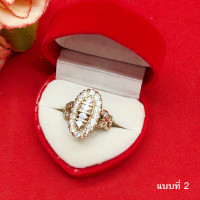 ราคา แหวนงานดิบทองเหลือง พลอยเพชรซีก พลอยขาว งานดิบไม่ได้ชุบ ทองเหลืองโบราณ ใส่ได้ทุกโอกาส รูปถ่ายจากสินค้าจริง พร้อมส่ง (24620705916)