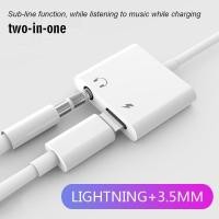ราคา สาย Lightning to 3 5 mm Headphone Jack Charge Adapter (450989944)