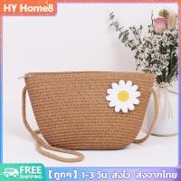 ราคา พร้อมส่ง กระเป๋าสะพายไหล่ สะพายข้าง สานหวายทรงกลม สไตล์วินเทจ ชายหาด ฤดูร้อน สําหรับผู้หญิง (22056598133)