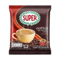 ราคา ซุปเปอร์กาแฟ 3in1 ออริจินัล เอสเปรสโซ่ 17กรัมx25ซอง แบ่งจำหน่าย (24440716288)