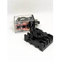 ราคา Relay ของแท้ รีเลย์ MK2P I 24V 220V 12V 48V 110 AC DC ซ็อกเก็ต ส่งทุกเช้าทุกวัน (17318898682)