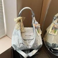 ราคา กระเป๋าผ้าแคนวาสสำหรับผู้หญิงไซส์ใหญ่ กระเป๋าสะพายข้างลำลองสำหรับเดินทาง กระเป๋าสะพายไหล่แบบลำลองสำหรับเดินทาง (24894751771)