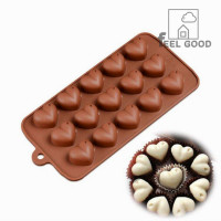 ราคา หัวใจ 15ช่อง HEART Silicone Mold แม่พิมพ์ขนม พิมพ์ซิลิโคน พิมพ์วุ้น พิมพ์ขนมชั้น พิมพ์สบู่ แม่พิมพ์ซิลิโคน ทำวุ้น วุ้นแฟนซี ทำน้ำแข็ง ทำสบู่ ทำเทียน ทำชอคโกแลต เข้าเตาอบได้ ทนความร้อน 230 องศา foodgra