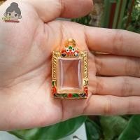ราคา กรอบพระ กรอบพระชุบทอง ใส่สมเด็จเล็กฤษีลิงดำพระคำข้าว กว้าง1 8 สูง2 5ซม ขนาดจอกระจก (19269899121)