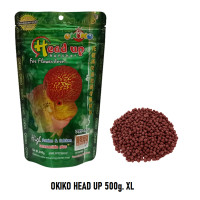 ราคา OKIKO HEAD UP อาหารปลาหมอสี สูตรเร่งโหนก และสี (24507775635)