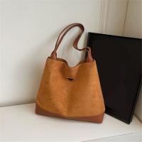 ราคา Belfoyer กระเป๋าสะพายข้างหนังกลับ Vintage กระเป๋าถือสุภาพสตรีขนาดใหญ่ กระเป๋า TOT สำหรับการเดินทางไปทำงาน (24840350263)