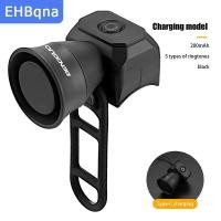 ราคา COD EHBqna SPORTS กระดิ่งไฟฟ้าติดจักรยานชาร์จ USB แตรเตือนจักรยานเสือภูเขาแหวนนิรภัยกระดิ่งกันน้ำอุปกรณ์เสริมจักรยาน (24697897565)