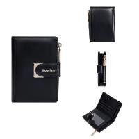 ราคา Baellerry กระเป๋าซิปกระเป๋าสตางค์ใบสั้นผู้หญิงกระเป๋าใส่บัตรแฟชั่นสองพับ Dompet Koin (24251871662)