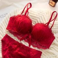 ราคา oobest ชุดชั้นในลูกไม้ ดีไซน์ประณีต บราดันทรง มีลูกไม้ กางเกงใน นุ่ม สบาย ชุดชั้นในสตรี ไร้สาย บราเลตต์ คัพนุ่ม และกางเกงชั้นใน ชุดชั้นในเซ็กซี่หญิง (24457275637)