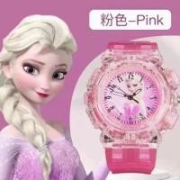 ราคา LHE นาริกาเด็ก นาฬิกาเด็กเล็ก นาฬิกา ผู้หญิงเด็ก นาฬิกาอิเล็กทรอนิกส์เรืองแสงลายการ์ตูนเจ้าหญิงเอลซ่าสำหรับเด็กผู้หญิง นาฬิกาของเล่น Frozen (24715105167)