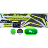 ราคา สติ๊กเกอร์ click 125i รุ่น 18 ปี 2017 สติ๊กเกอร์ honda click 125i ปี 2017 รุ่น 18 สีสวย สีสด สีไม่เพี้ยน (1643152313)