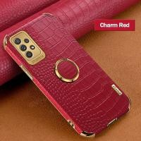 ราคา เคสหนังจระเข้ Rivel มีห่วงขาตั้งโทรศัพท์ซัมซุงกาแล็คซี่โน๊ต20 10 S24 S22 S23พิเศษ S21พิเศษ S20 FE A54 A34 A14 A73 A53 A33 A13 A52 5G A72 A52 A32 A12 A21S A31 A51 5G A71เคสฝาครอบโทรศัพท์ A50 A70 (23904