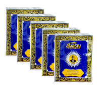 ราคา 5 ซอง ยาสีฟันรุ่งอรุณ ปริมาณ 18 กรัม ยาสีฟันสมุนไพร ชนิดผง ผงขัดฟัน ยาสีฟันสูตรเกลือ ตรารุ่งอรุณ ของแท้ ต้นตำรับของโยคีในประเทศอินเดีย (22981738737)