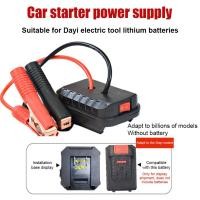 ราคา GIG AUTO CAR STARTER POWER SUPPLY Lithium Battery Converter ครื่องจั๊มแบตเตอรี่รถยนต์พกพาสำหรับ Makita Da Yi Dual USB (24145115036)