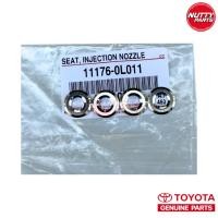 ราคา อะไหล่แท้ แหวนรองหัวฉีด 4 ชิ้น TOYOTA VIGO FORTUNER COMMUTER INNOVA 1KD 2KD ดีเซล แหวนรองหัวฉีด วีโก้ 11176 0L010 (24463667441)