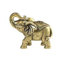 ราคา REGISTR เรโทร เพชรประดับมงคล แข็งและแข็งแรง มินิมินิ รูปปั้นช้างนำโชค แบบพกพาได้ งานฝีมืองานประดิษฐ์ รูปปั้นสัตว์ทองแดง ชาสัตว์เลี้ยงชา (24008256738)
