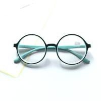 ราคา แว่นสายตาสั้น ทรงกลม ขาสปริง กรอบพลาสติก คุณภาพดี ทนทาน 210 (24746664850)