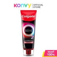 ราคา Colgate Optic White O2 Toothpaste คอลเกต ยาสีฟัน 85g Aromatic Menthol Peach Osmanthus (23741491766)