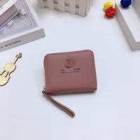 ราคา SA40 กระเป๋าสตางค์ราคาถูก32 กระเป๋าสตางค์ใบสั้น มีซิปใบสำหรับใส่เหรียญ มีช่วงใส่บัตรงทั้งหมด4ช่อง วัดสุด หนังPU รุ่นใหม่ (24831940809)