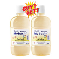 ราคา 1แถม1 MyBacin Mouthwash 500ml น้ำยาบ้วนปากมายบาซิน 500มล (24756349536)