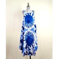 ราคา ชุดมัดย้อมทูโทน ย้อมสีคราม เดรสมัดย้อมสายเดี่ยว ถักเปีย2ข้าง อกเสื้อ 42 44 เสื้อยาว 42 ทรงสวย ใส่เที่ยว ใส่อยู่บ้าน ใส่นอน ใส่สบาย (24952477002)