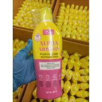 ราคา โลชั่นอัลฟ่า อาร์บูติน Alpha Arbutin plus collagen whitning lotion ขวดใหญ่จัมโบ้ 1ขวด500ml (21657375147)