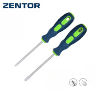 ราคา Zentor ไขควง ไขควงหัวแฉก ไขควงสลับ 1 6mm หัวแบน ปากแบน ปลายแม่เหล็ก เหล็กCRV เซ็ท 2 ชิ้น Screwdriver (24518279031)