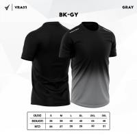 ราคา VR03 เสื้อกีฬา เสื้อยืดคอกลม เสื้อฟิตเนส เสื้่อออกกำลังกาย สไตล์สปอร์ต (24011531845)