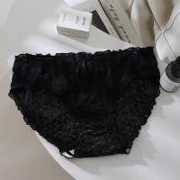 ราคา ลูกไม้เซ็กซี่ กางเกงในไซส์ใหญ่ กางเกงในเอวสูง สำหรับสาวอวบ รอบเอว 34 60 (24713535454)