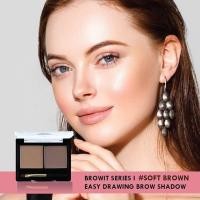ราคา Browit by NONGCHAT Easy Drawing Brow Shadow พาเลท เขียนคิ้ว คิ้วฝุ่น บราวอิท บาย น้องฉัตร (16191161690)