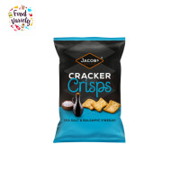 ราคา Jacobs Cracker Crisps Salt Balsamic Sharing Bag Snacks 150g (24883112304)