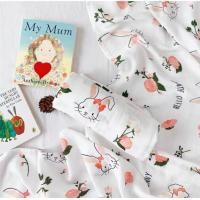 ราคา ผ้าห่อตัวมัสลินขนาด60x60 ซม ผ้าอ้อมเด็กแรกเกิด ผ้าห่มเด็ก Muslin Swaddles 100 cotton (22226785499)