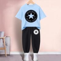 ราคา ชุดเซ็ทเด็กเสื้อยืด กางเกงขายาวใส่ได้ทั้งเด็กชายและเด็กหญิงลายสวยแฟชั่งนานาชาติชุดเซ็ทเด็กเสื้อยืด กางเกงขายาวผ้านุ่นใสสบาย H211 K211B (19664203076)