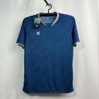 ราคา เสื้อกีฬา คอวี FBT B2A222 คอเย็บปกเสริม พิมพ์ลาย ผ้าไมโคร ผ้า มัน นุ่ม ลื่น (23960394542)