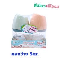 ราคา แพ็ค2ขวด ขวดนมAttoon รุ่นFeeding Bottle ฝาตัด ไม่ดูด ไม่ไหล100 คอกว้าง มีให้เลือก 5 9oz (24567715905)