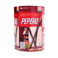 ราคา Lotte Pepero 128g กล่อง 8 เหลี่ยม Almond White chocolate Cookie Original (19371065818)
