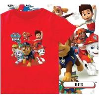 ราคา ผลิตจากผ้าฝ้ายแท้ สวมใส่สบาย Paw Patrol พาวพาโทรลเสื้อยืดคอกลมเด็กพิมพ์ลายการ์ตูนน่ารัก 90 150CM เสื้อ (24686504730)