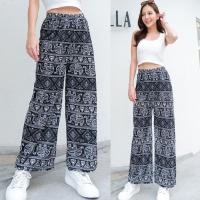 ราคา ChoiFoo กางเกงลายช้าง กางเกงขายาวผ้าสปัน กางเกงเกงช้างไทยใส่สบายใส่อยู่บ้านก็ได้ใส่ไปเที่ยวก็ดี นุ่มและสบายเสื้อผ้าบ้าน (23276367924)