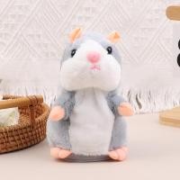 ราคา PlayPalaceE ของเล่นตุ๊กตาหนูแฮมสเตอร์ไฟฟ้าน่ารักพูดได้เรียนรู้ที่จะเลียนแบบการพยักหน้าได้ของเล่นตุ๊กตาแฮมสเตอร์แบบโต้ตอบของเล่นเด็กของขวัญ (24631609935)